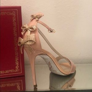 Peach Renee Caovilla sandal